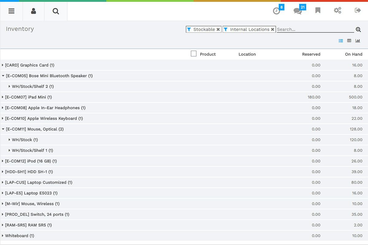 Flectra text and image block