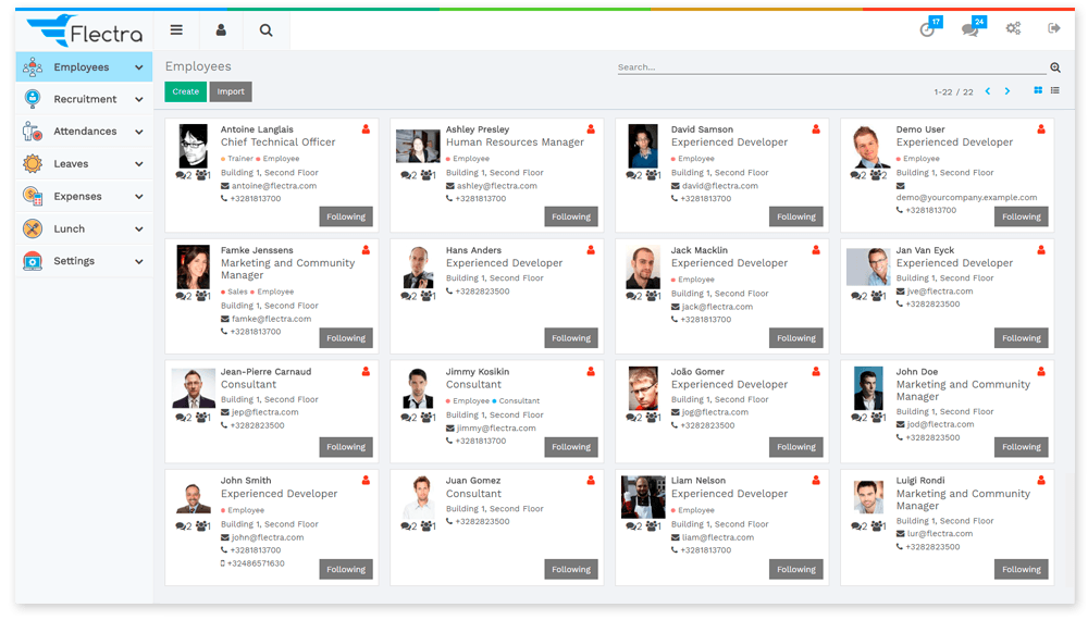 Flectra CMS - a big picture