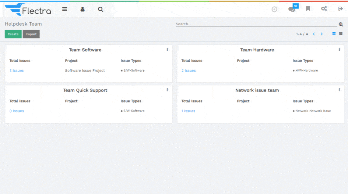 Flectra image and text block